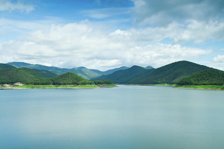 Mae Kuang Dam, Chiang Mai Northern Photograph by Edenexposed