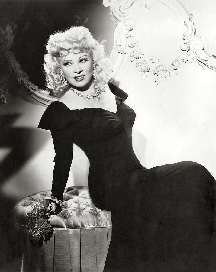 Mae West Digital Art by Studio Photo