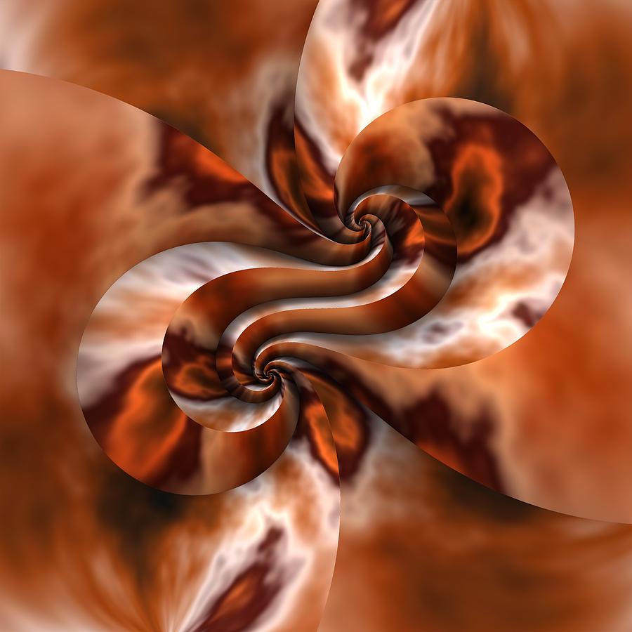Abstract Digital Art - Maelstrom by Lyle Hatch
