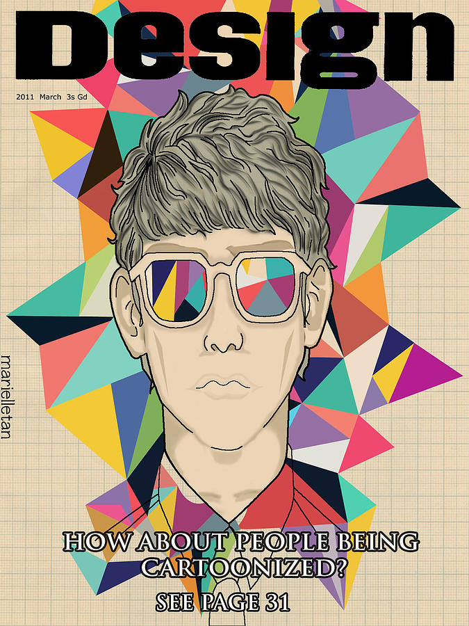 Magazine Cover Idea Digital Art By Marielle Tan Pixels