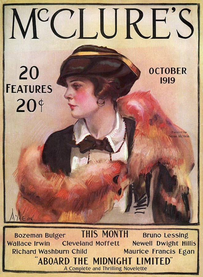 Magazine Mcclures, 1919 Painting by Granger