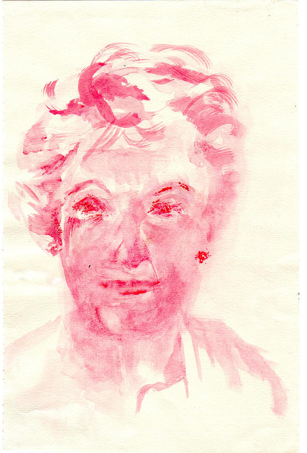 Portrait Painting - Magda by Tisha Wood