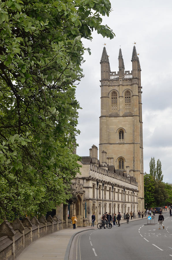 Magdalen College Tower High Street Oxford Photograph by Tom Wurl