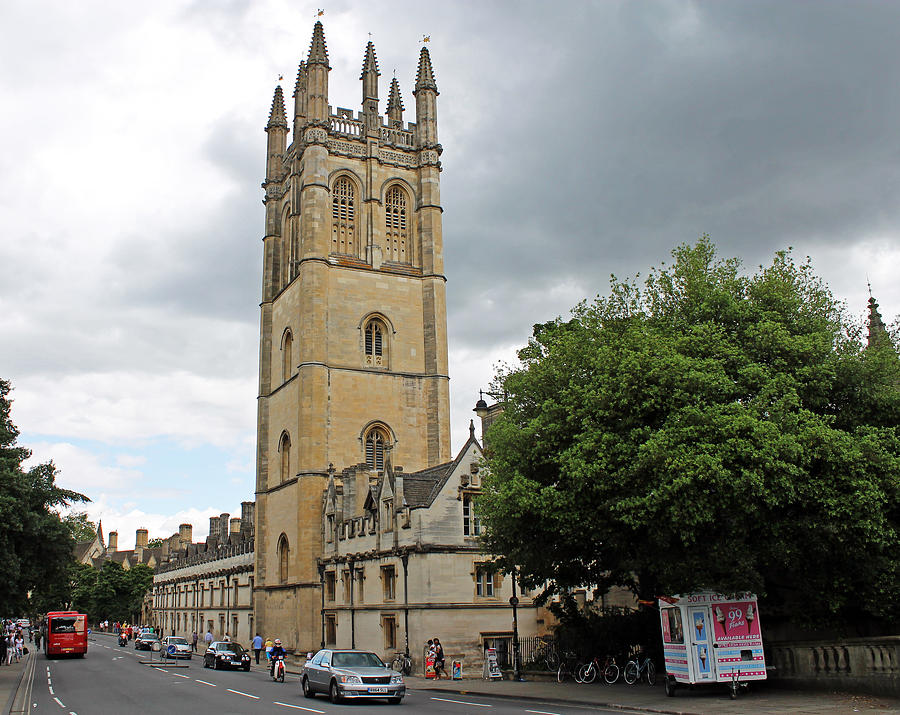 Magdalen Tower Photograph by Tony Murtagh