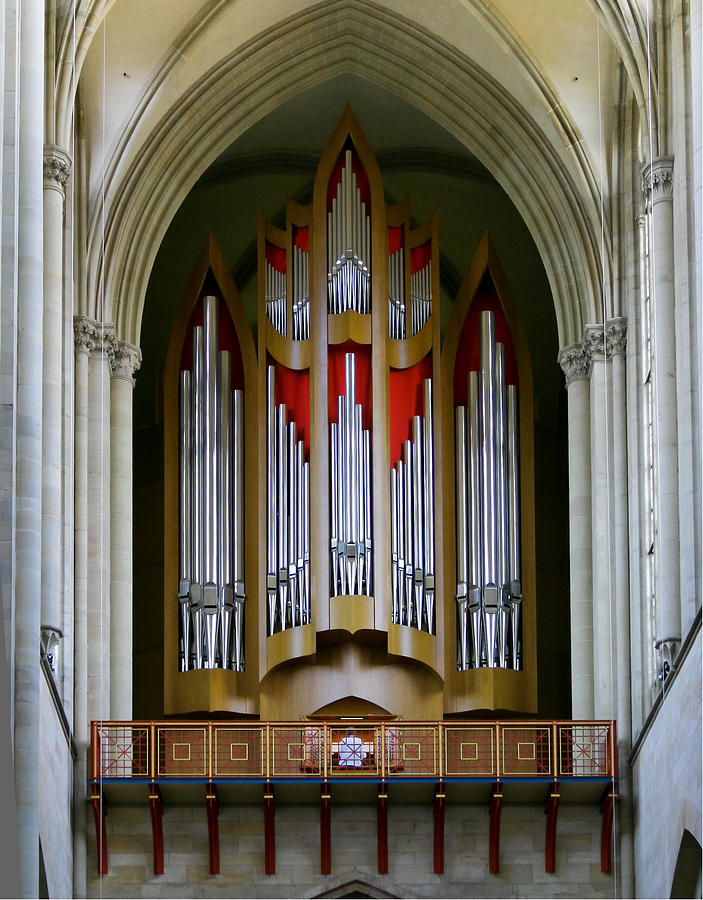 Magdeburg Cathedral organ Photograph by Jenny Setchell