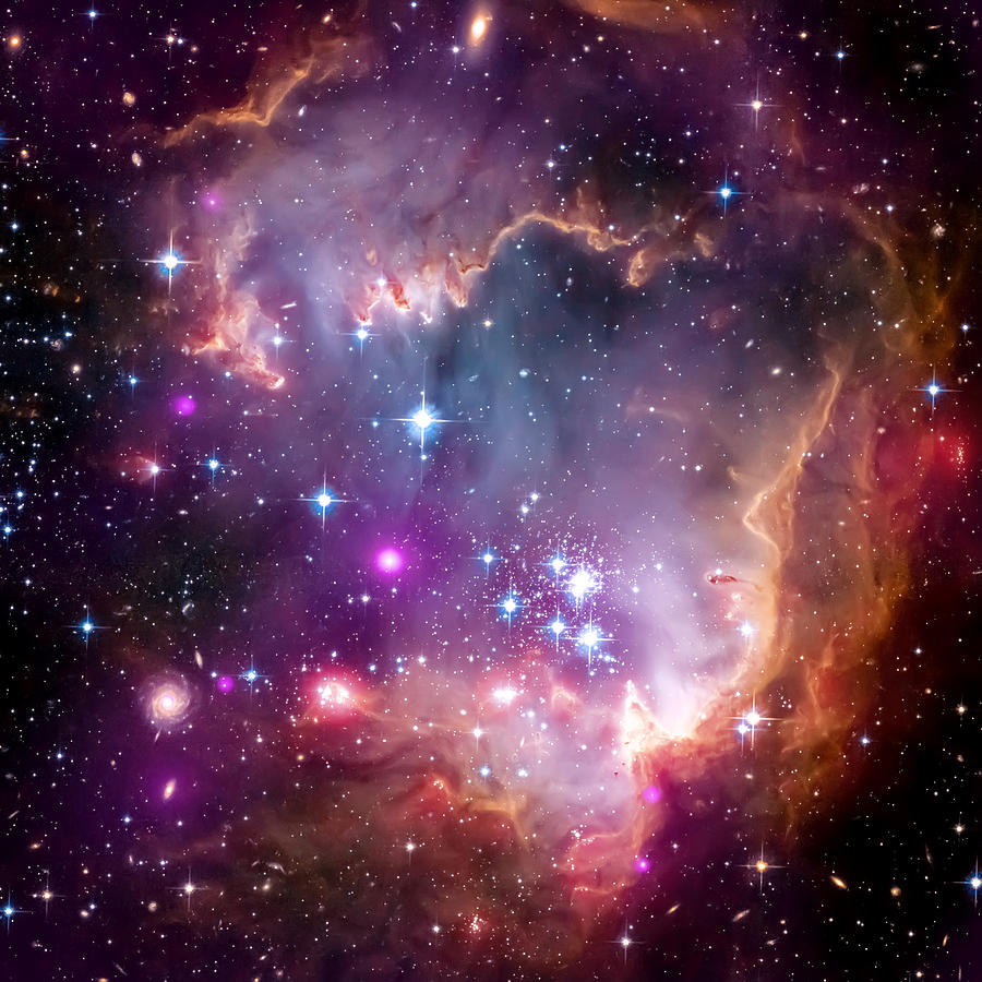 Space Photograph - Magellanic Cloud 3 by Jennifer Rondinelli Reilly - Fine Art Photography