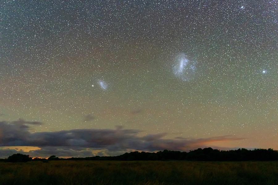 Magellanic Clouds Over The Pampas Photograph by Luis Argerich