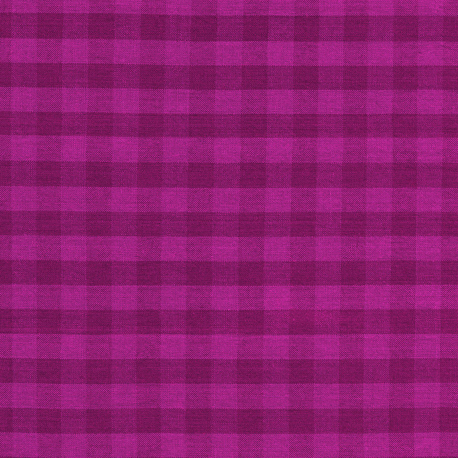 Magenta Checkered Pattern Cloth Background Photograph by Keith Webber Jr