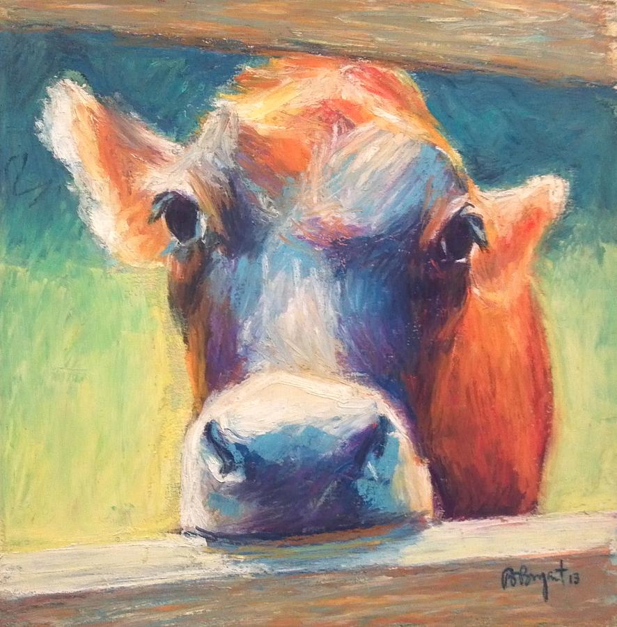 Cow Pastel - Maggie by Bethany Bryant