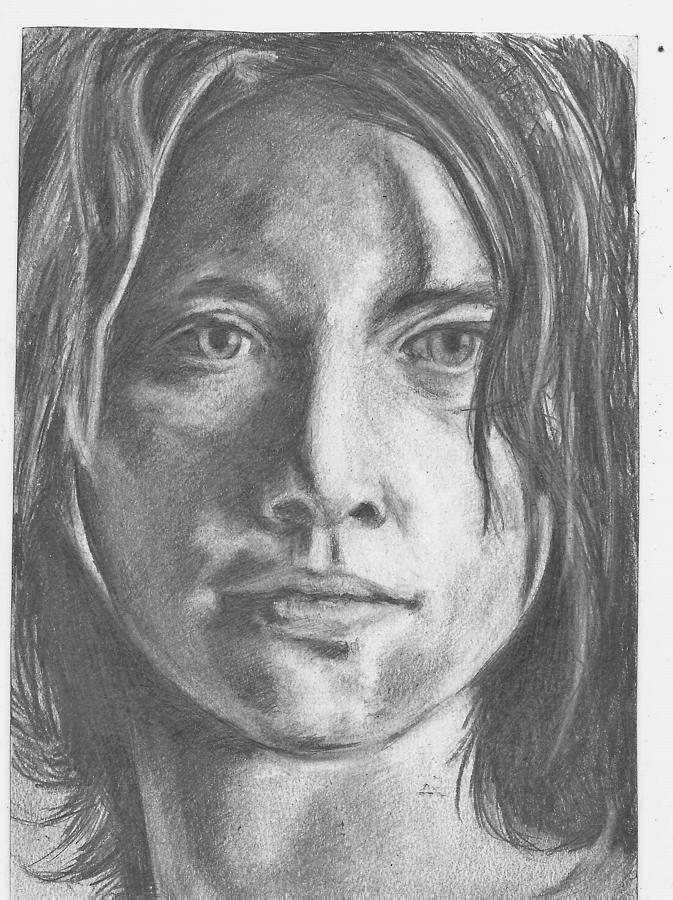 Maggie Greene Drawing by Casey Rhodes - Fine Art America