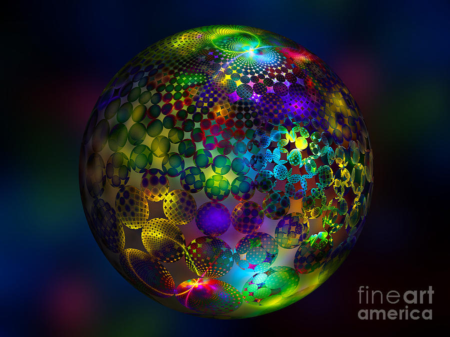 Magic Ball Digital Art by Klara Acel