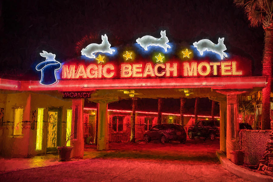 Magic Beach Motel Photograph by Erwin Spinner - Pixels