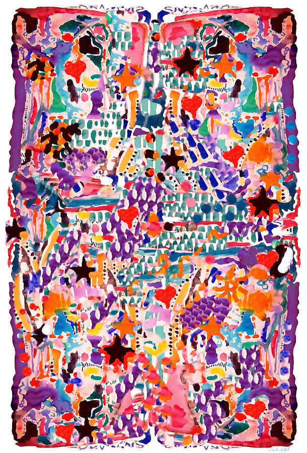 Magic Carpet Digital Art by Priscilla Batzell Expressionist Art Studio Gallery
