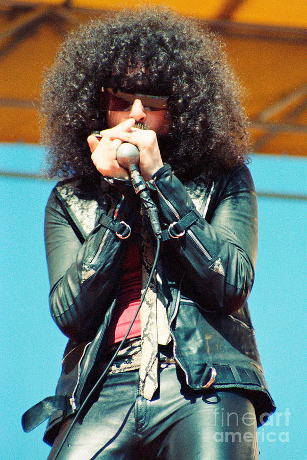 Magic Dick  from J Geils Band - Day on the Green July 4th 1979 Photograph by Daniel Larsen