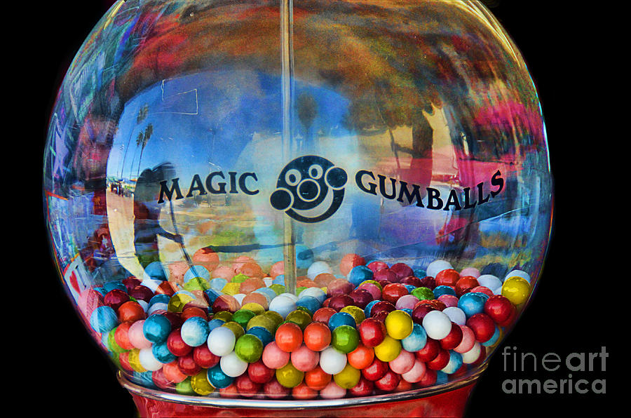 Magic Gumballs Photograph by Norma Warden