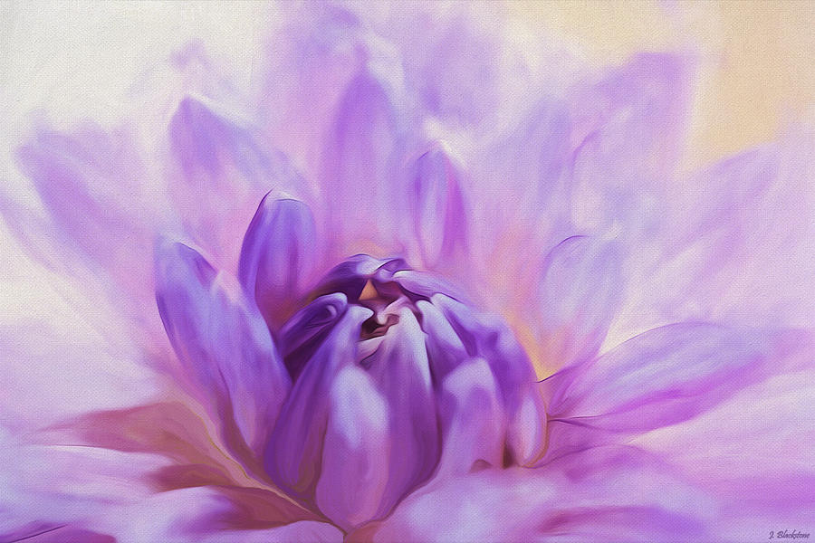Magic Is Believing In Yourself - Flower Art Painting by Jordan Blackstone