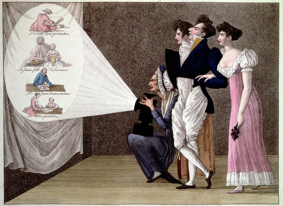 Magic Lantern Session Photograph by Cci Archives/science Photo Library
