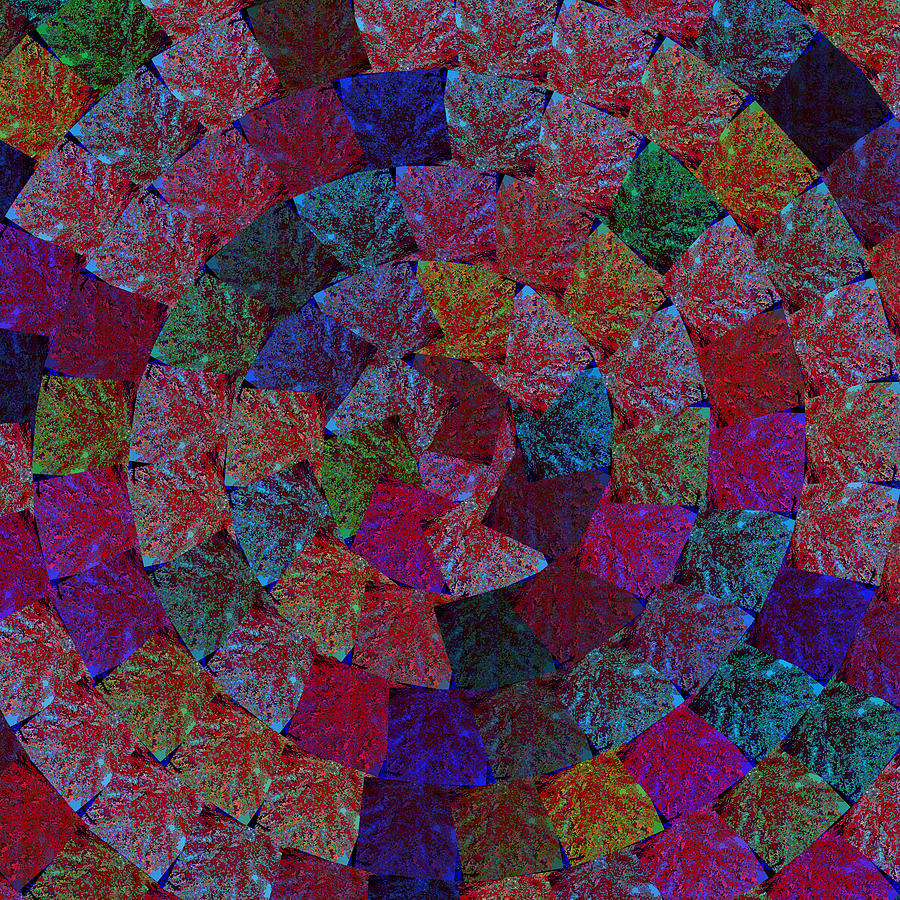 Magic Marbles Marvellous Colorful Pattern Spiral Sparkle Wonderland Kidsroom School Nursary Daycare Mixed Media