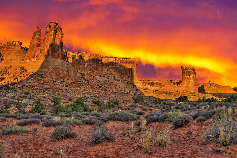 Magic Moab Morning Photograph by Greg Wells