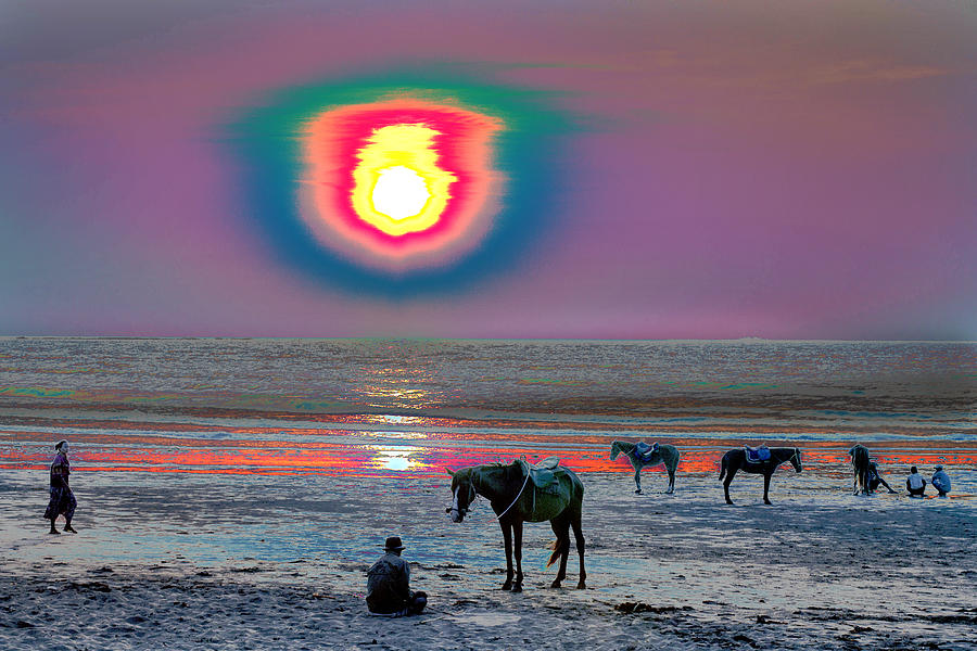 Sunset Photograph - Magic Myanmar by Bailey Barry
