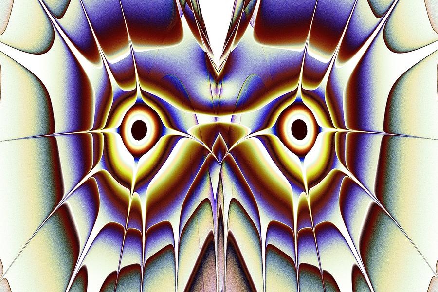 Magic Owl Digital Art by Anastasiya Malakhova