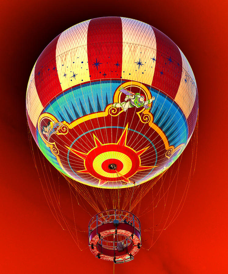 Magical Balloon Ride Photograph by David Lee Thompson