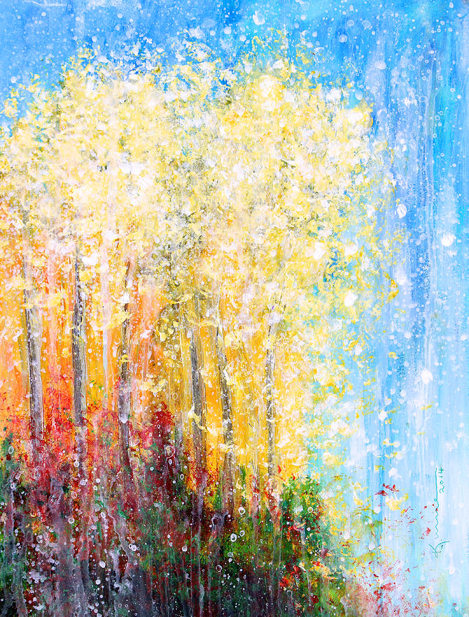 Magical Forest Painting by Kume Bryant