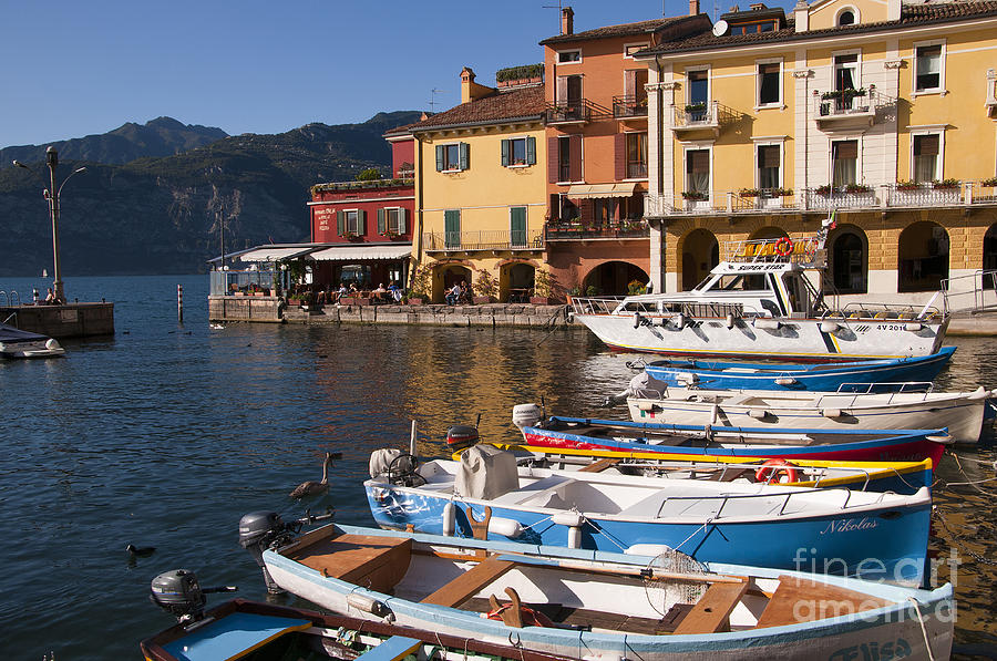 The Magic of the Italian Lakes Photograph by Brenda Kean