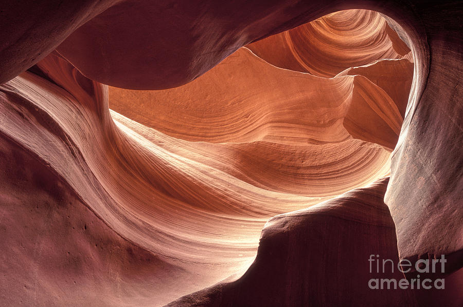 Antelope Canyon Photograph - Magical Moments by Sandra Bronstein