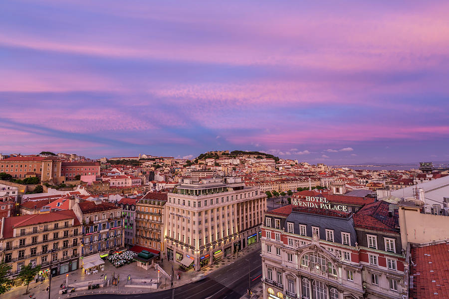 Magical Sky Over Lisbon Photograph by Patrik Bergström