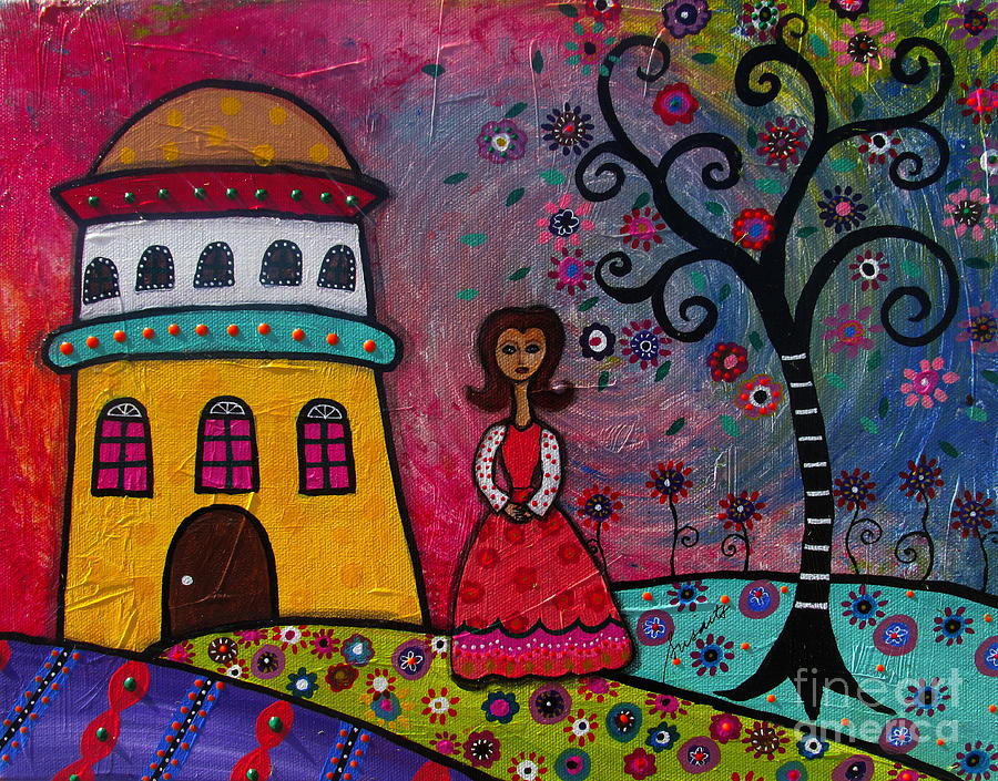 Magical Time Painting by Pristine Cartera Turkus