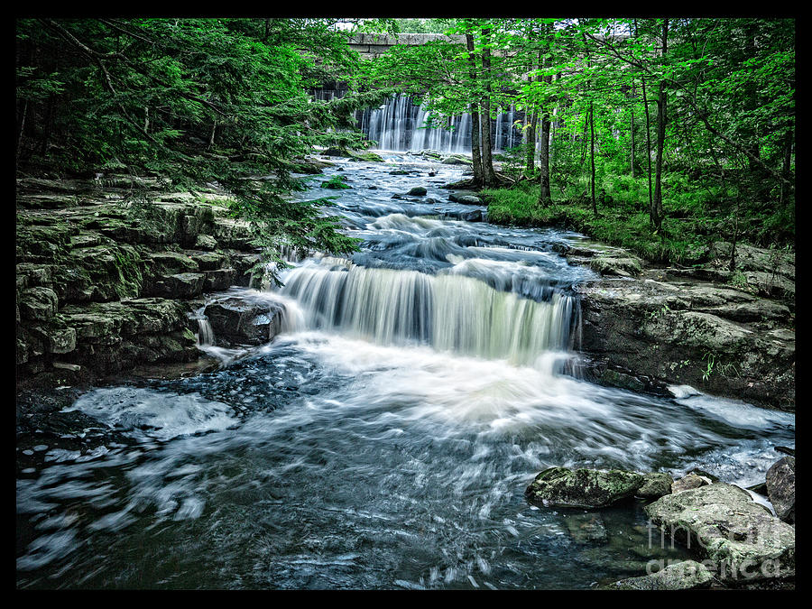 Magical Waterfall Stream Photograph by Edward Fielding