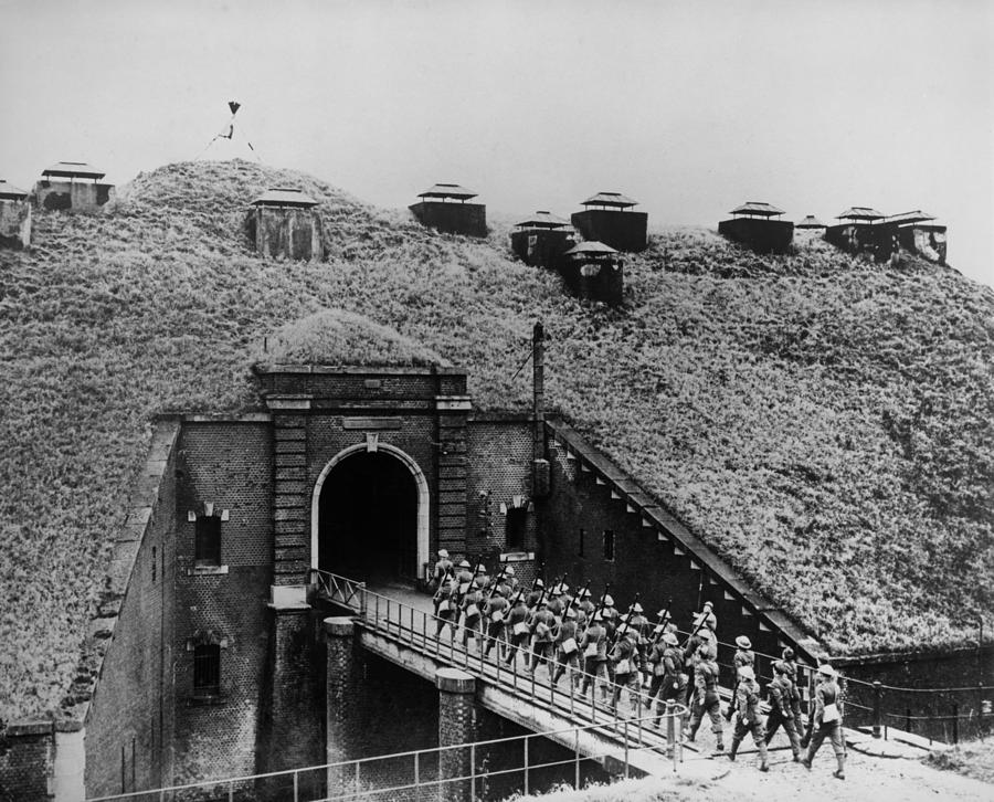 Maginot Line, On The French-german Photograph by Everett - Fine Art America