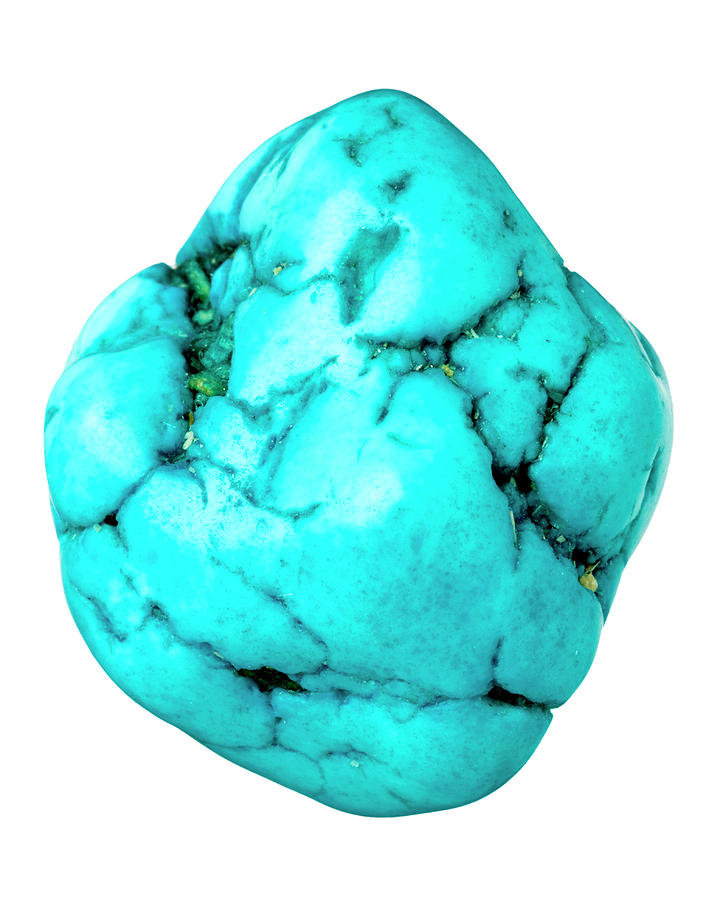 Blue Photograph - Magnesite by Natural History Museum, London