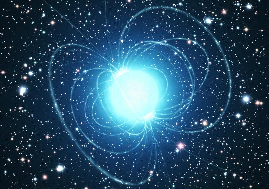 Magnetar Star Photograph by European Southern Observatory/science Photo Library