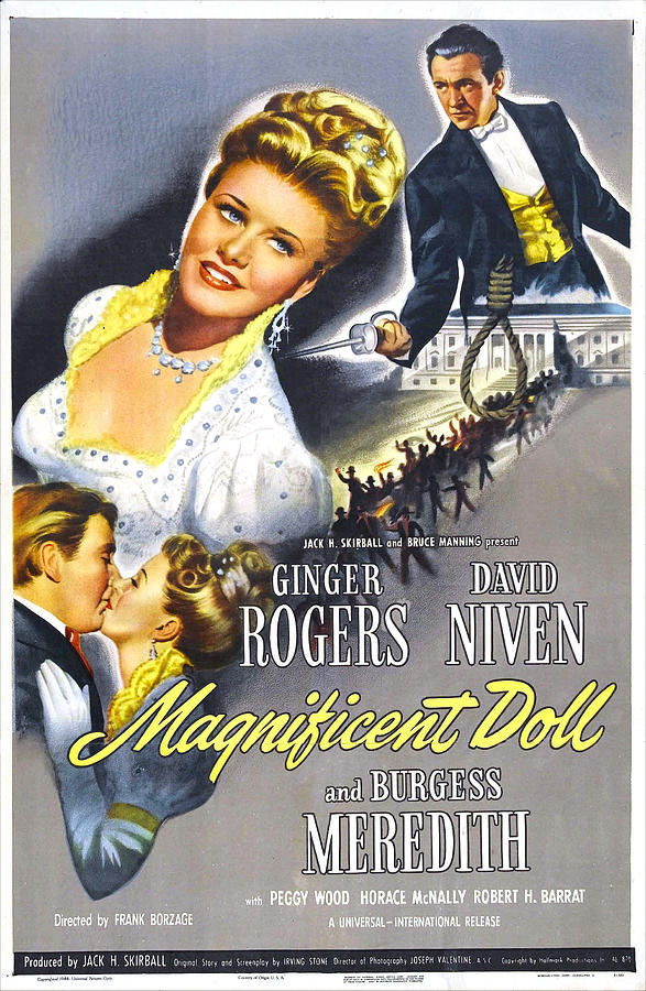 Magnificent Doll, Us Poster, From Left Photograph by Everett