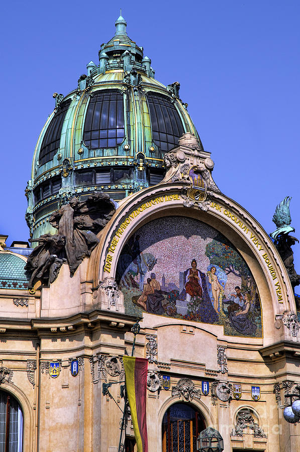Magnificent Dome in Prague Photograph by Brenda Kean