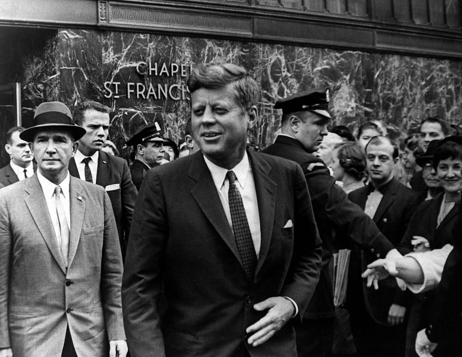 Vintage Photograph - John F. Kennedy #10 by Retro Images Archive