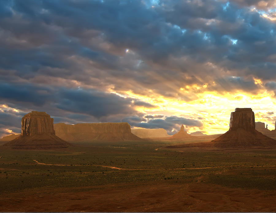  Monument Valley Magnificent Photograph by Randall Branham