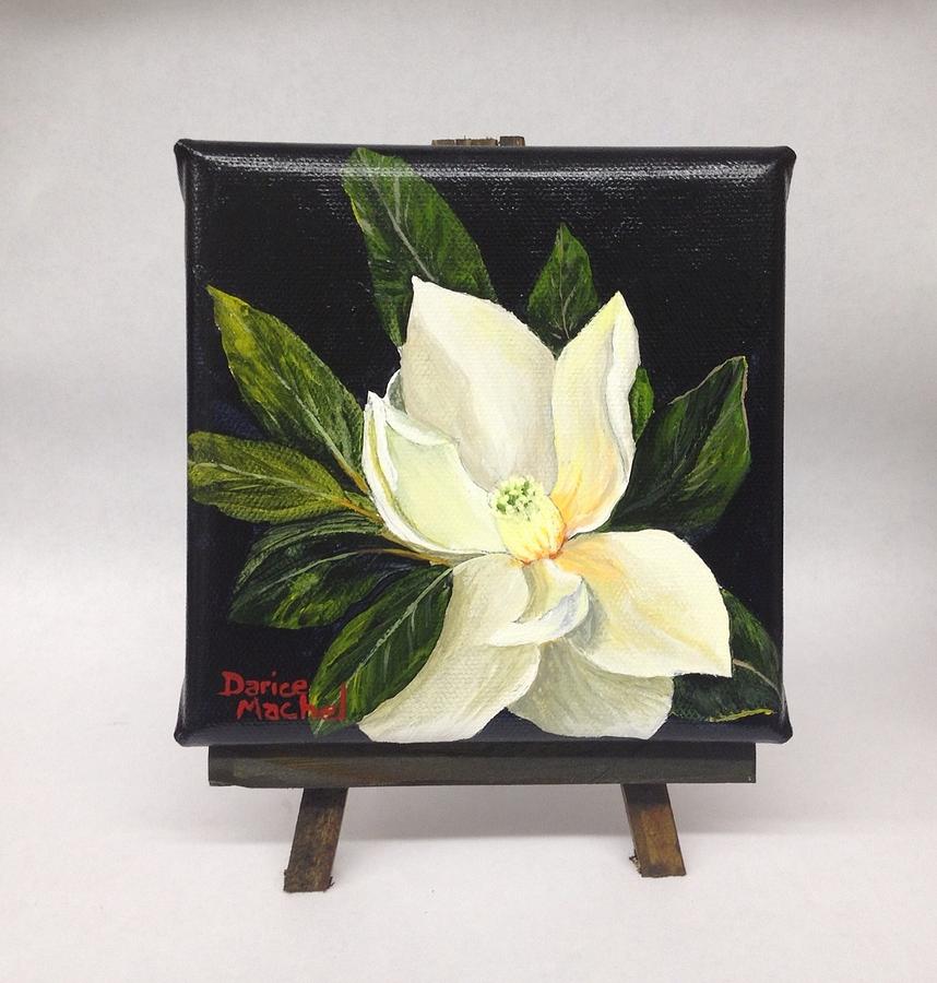 Magnolia Blossom  Painting by Darice Machel McGuire
