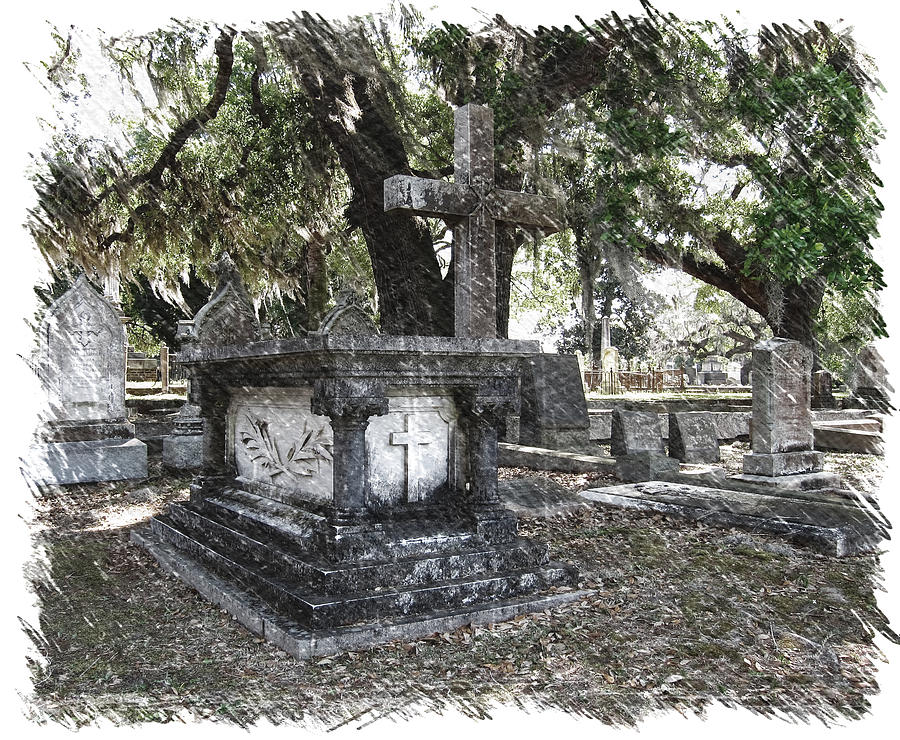 Magnolia Cemetery Photograph by Pat Exum