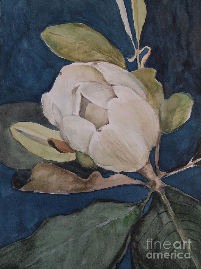 Petals Painting - Magnolia Evening by Nancy Kane Chapman
