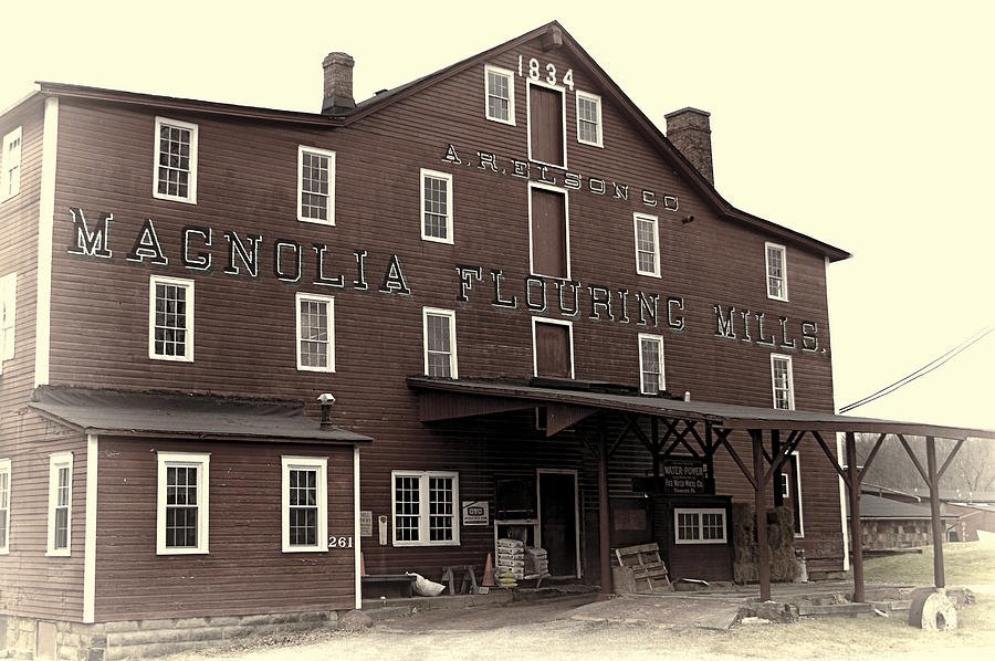 Magnolia Flouring Mill Photograph by Jack R Perry