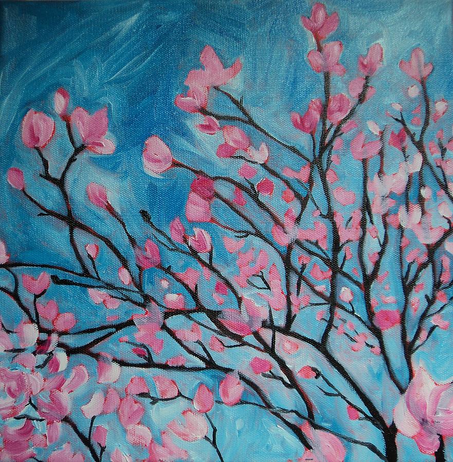magnolia tree art