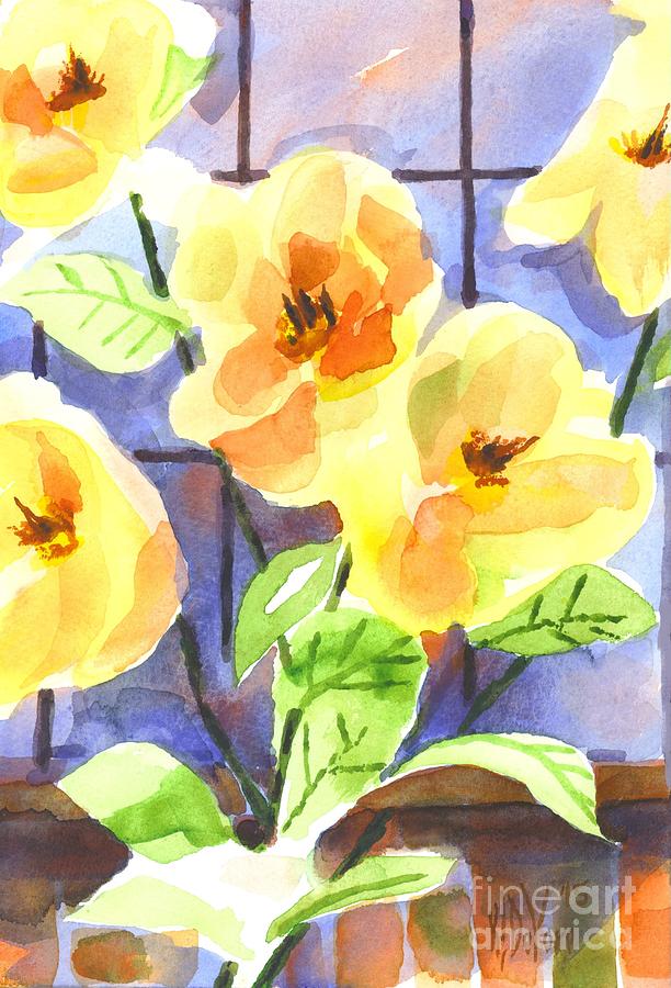 Magnolias Painting by Kip DeVore