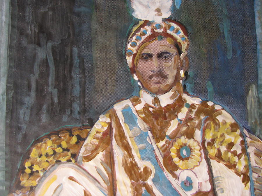 Maharaja Painting - Maharaja Jai Singh by Vikram Singh