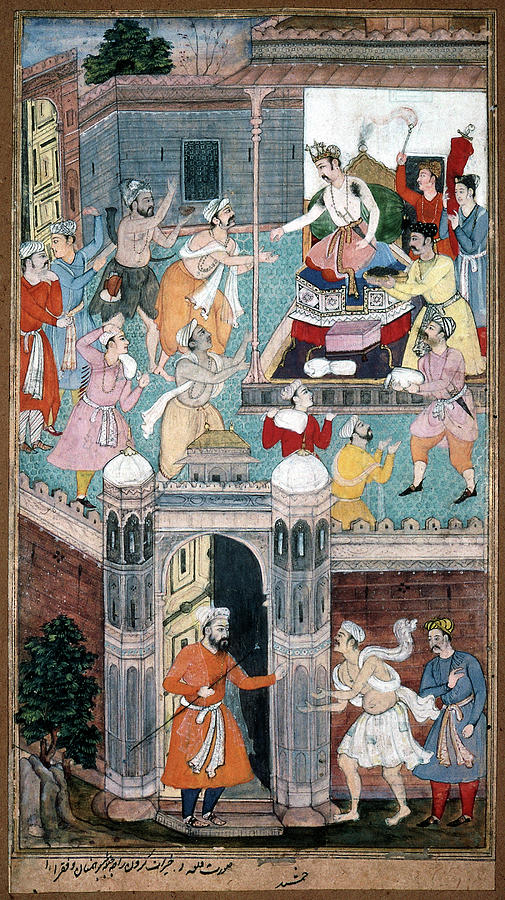 Maharaja Of Benares Painting by Granger