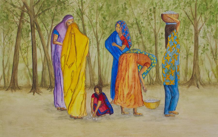 Mahula Harvest Painting by Patricia Beebe