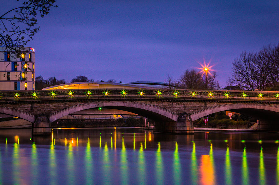 Bridge Photograph - Maidstone Bridge by Dawn OConnor
