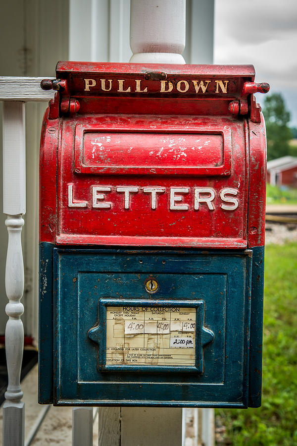 Mail Box Photograph by Paul Freidlund